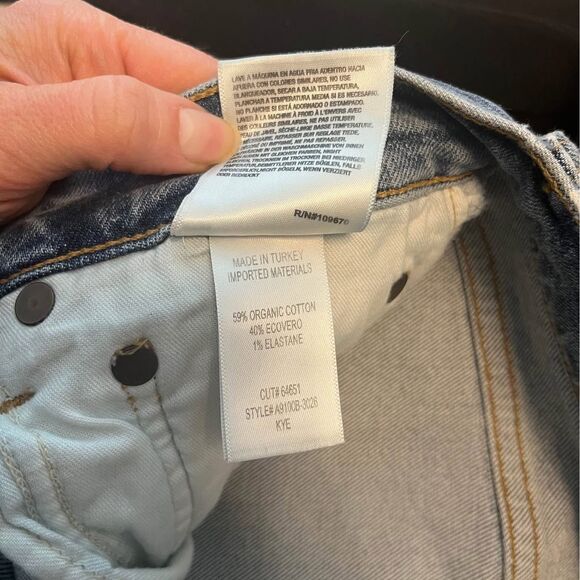 Agolde Kye Mid Rise Straight Jean - Picture 5 of 7